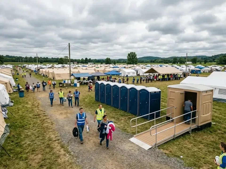 disaster-relief-camp-restrooms-010 — frequently asked questions, Dumpster & Portable Bathrooms Rental in Essexville, MI